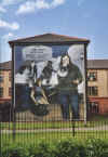 politieke muurschildering in Londonderry